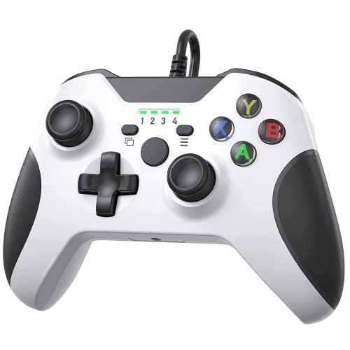 בקר yccteam קווי עבור Xbox One One/Xbox Series X | S, בקר חוטי Xbox עם רטט כפול ושקע שמע, בקר usb usb usb gemepad בקר